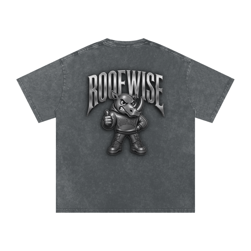 5:01 Oversized Graphic Tee | TITANIUM