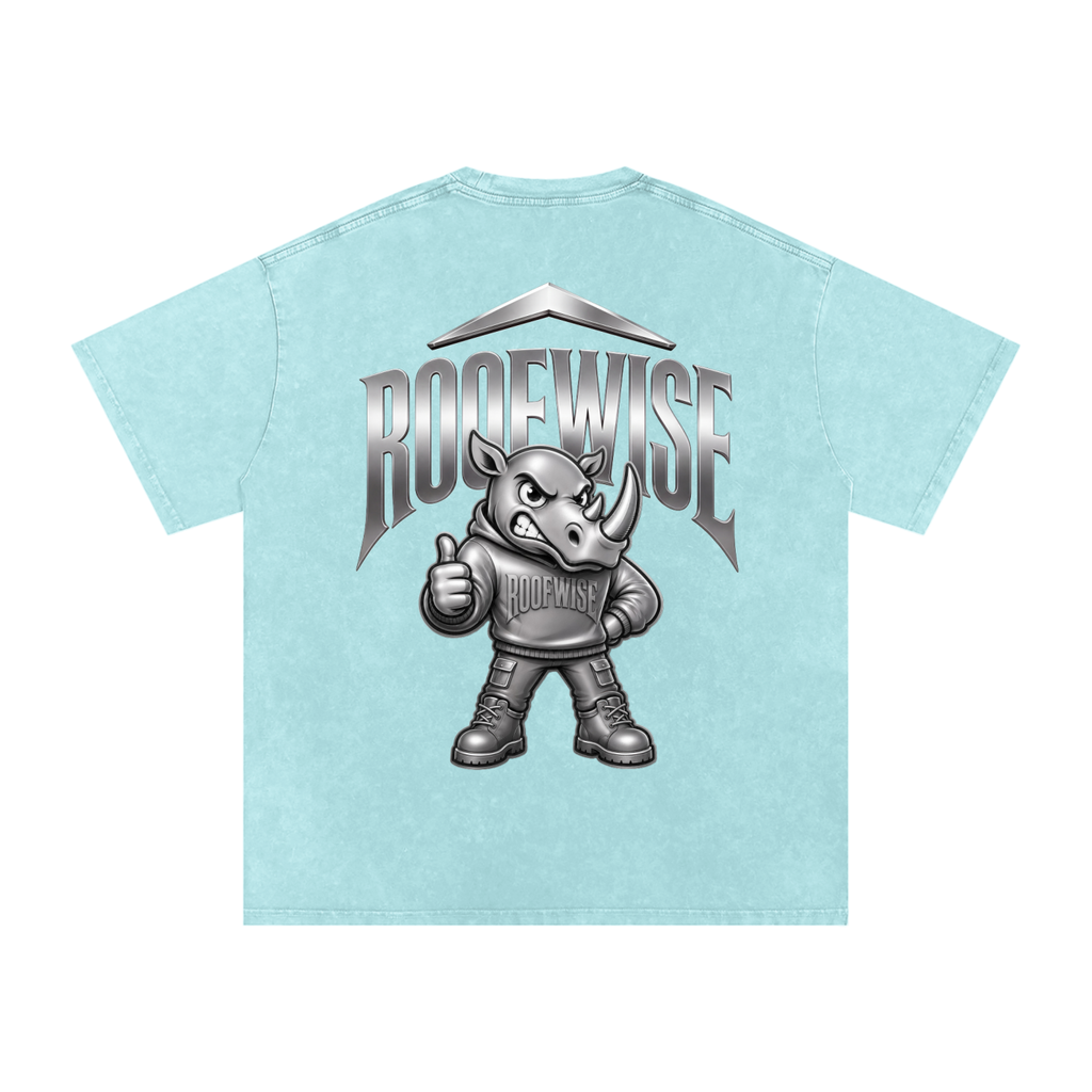 5:01 Oversized Graphic Tee | TITANIUM