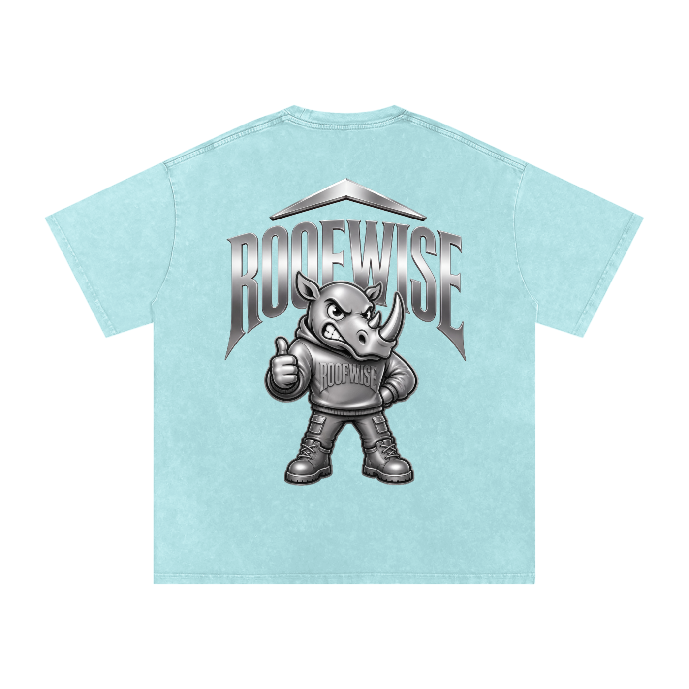5:01 Oversized Graphic Tee | TITANIUM