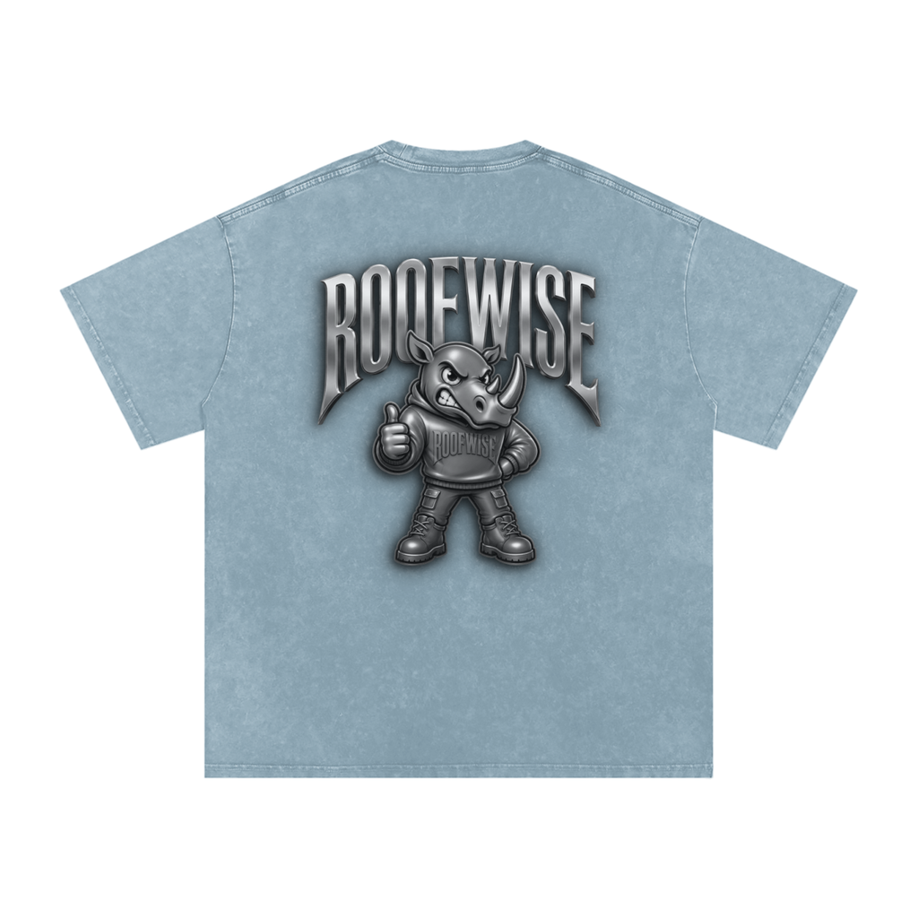5:01 Oversized Graphic Tee | TITANIUM